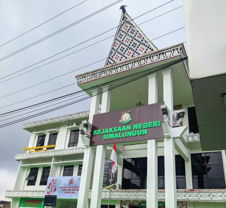 Gambar: kantor Kejaksaan Negeri Kabupaten Simalungun