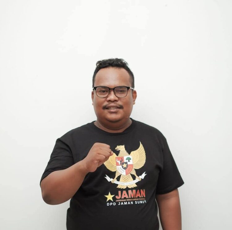 Johannes Sakti Sembiring, Ketua Jaringan Kemandirian Nasional (JAMAN) Kabupaten Simalungun