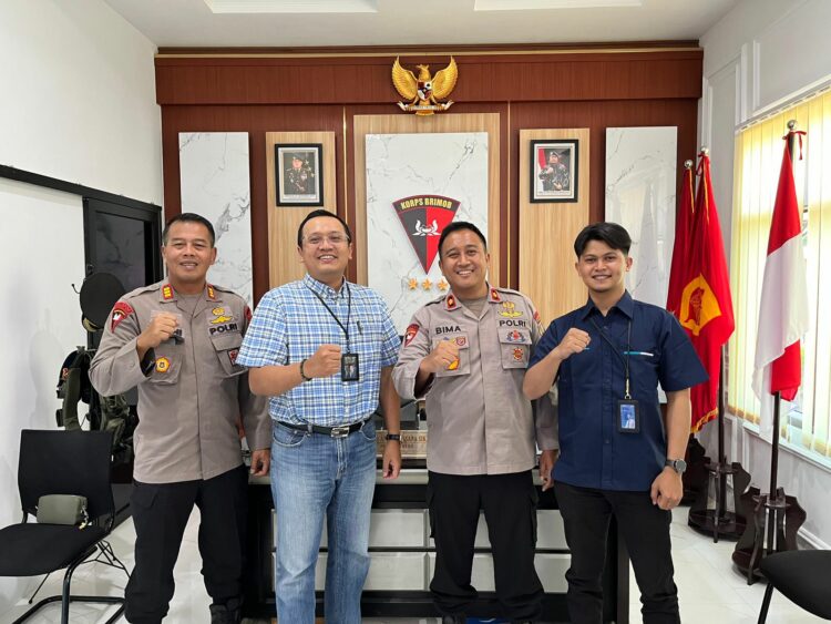 BRI Cabang Tebing Tinggi dan Brimob Yon B Kerjasama Pelayanan Perbankan