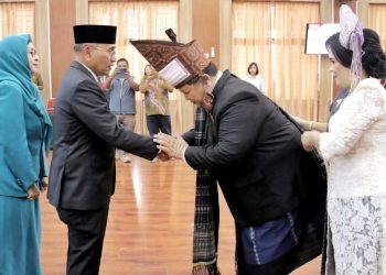 Mixnon Andreas Simamora Jabat Sekda Simalungun