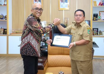 Wesly Terima Kunjungan Kakanwil DJP Sumut II, Kepala KPP Pratama, dan Kepala KPPN Pematangsiantar