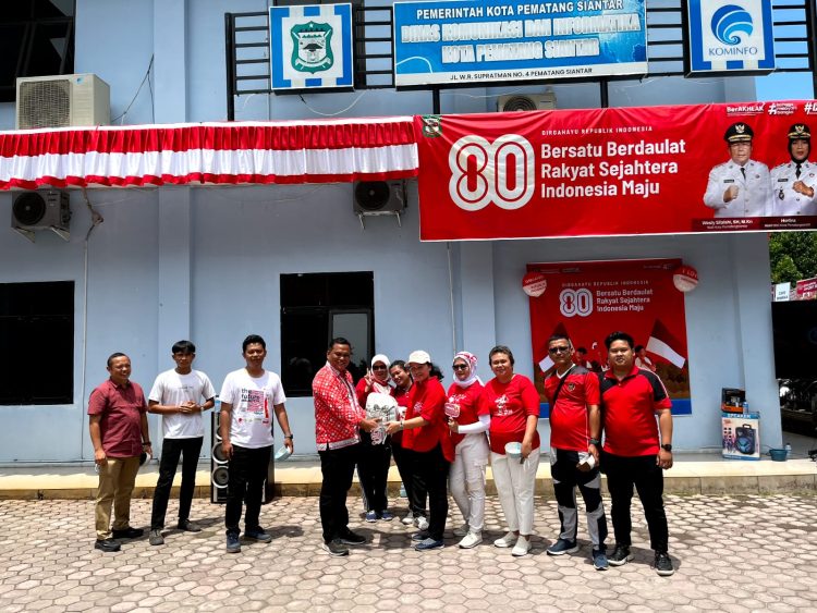 Semarakkan HUT Kemerdekaan RI Ke-80, Diskominfo Siantar Menggelar Sejumlah Lomba