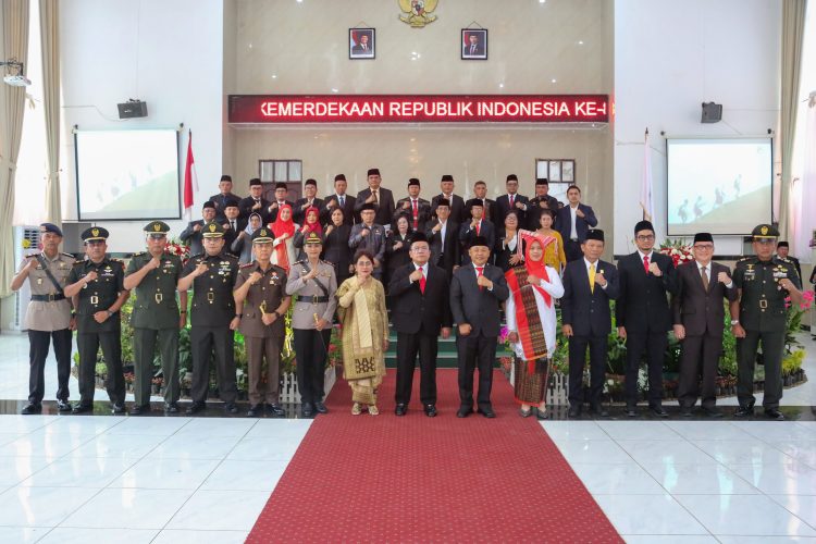 Wesly Hadiri Paripurna Pidato Kenegaraan Presiden dalam Rangka HUT ke-80 Kemerdekaan RI