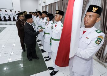 Paskibraka Kota Pematangsiantar Tahun 2025 Dikukuhkan