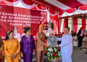 Wesly Sarasehan dengan Veteran dan Paskibraka, Ajak Jaga Semangat Kebangsaan dan Persatuan di Pematangsianta