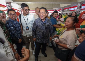 Jaga Stabilitas Harga Pangan, Wesly Tinjau Gerakan Pangan Murah Serentak