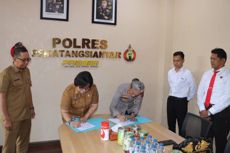 Pemko dan Polres Pematangsiantar Tandatangani Nota Kesepahaman Layanan Perlindungan Perempuan Korban Kekerasan dan AMPK