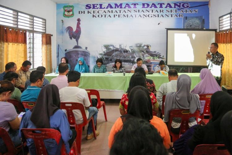 Ketua TP PKK Ny Liswati Buka Sosialisasi dan Pelatihan IVA Test di Siantar Selatan, Ada Inovasi Pak Tia dan Mak Tia