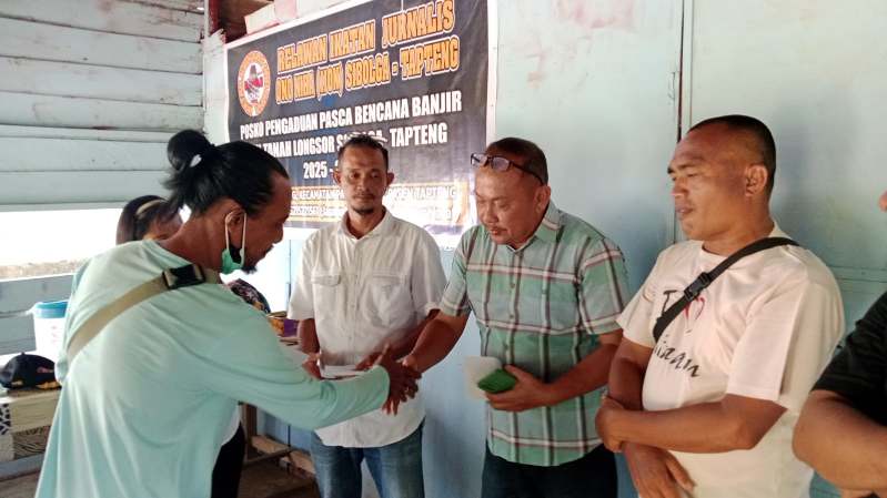 HPN 2026 Wartawan Sibolga–Tapteng Salurkan Bantuan untuk Rekan Terdampak Bencana