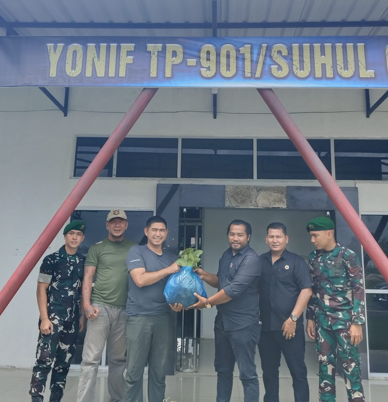 Sinergitas Jaguar Tactical dengan TNI AD : Dukung Program Ketahanan Pangan di YTP 901/Suhul Gading
