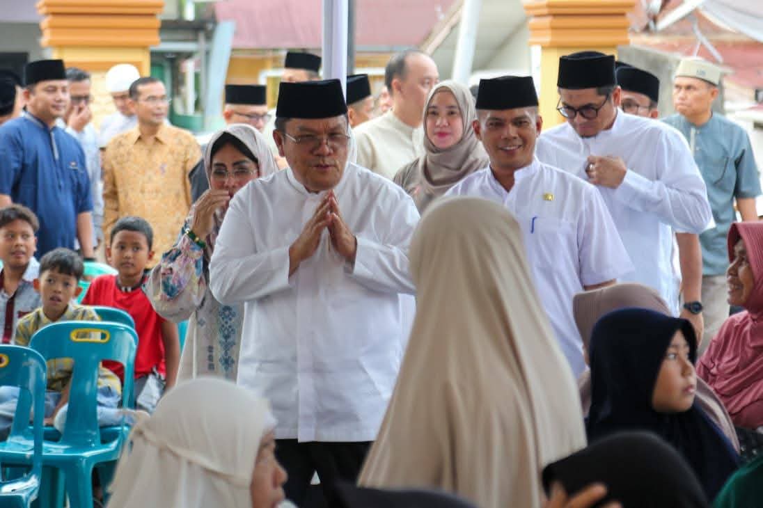 Safari Ramadhan, Wali Kota Wesly Perintahkan Dirut Perumda Tirta Uli Sediakan Fasilitas Air Siap Minum di Masjid Al Ikhlas Jalan AMPI