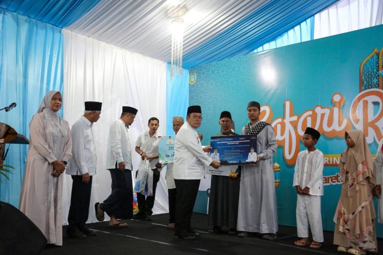 Wali Kota Wesly Dampingi Gubernur Sumut Bobby Nasution Safari Ramadhan di Masjid Nurul Ikhwan