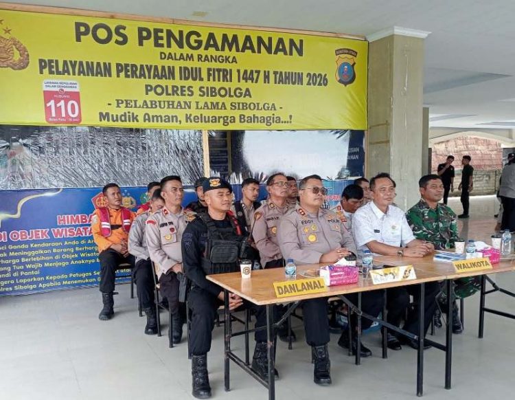 Pengamanan Lebaran Jadi Fokus Pemko Sibolga Ikuti Anev Nasional