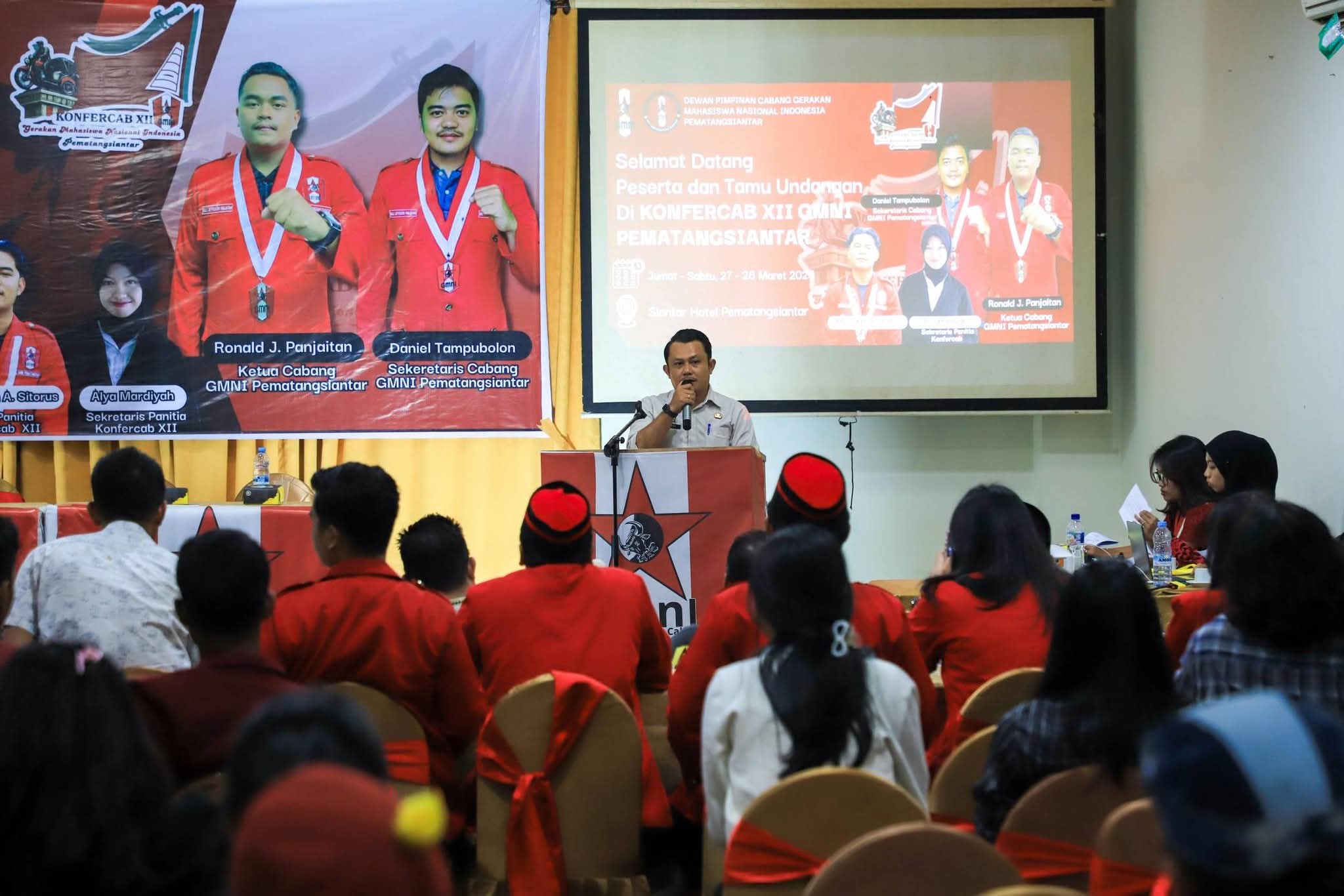 Wali Kota Wesly Berharap Konfercab GMNI Pematangsiantar Lahirkan Gagasan Konstruktif serta Kepemimpinan yang Berkontribusi Nyata bagi Pembangunan