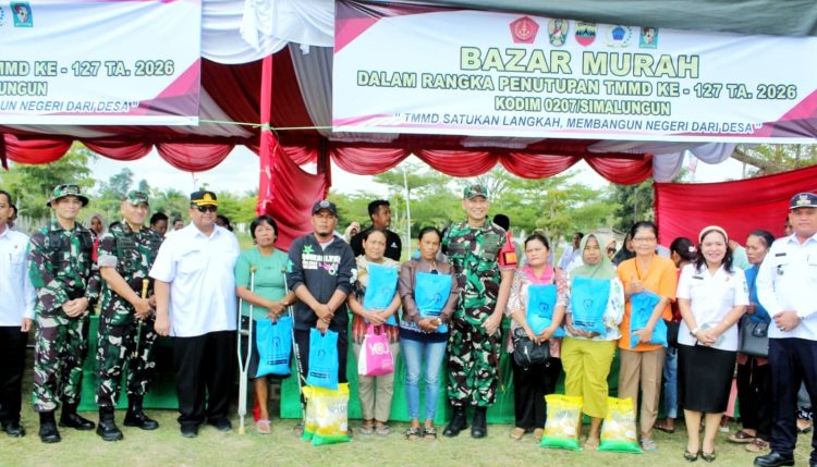 TMMD ke-127 TA 2026 Kodim 0207/Simalungun Resmi Ditutup, Berkontribusi pada Kesejahteraan Masyarakat