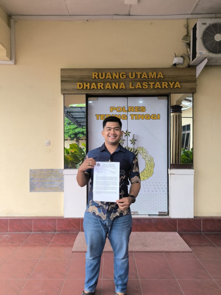 AMPK Laporkan Dugaan Penyalahgunaan Wewenang Program Gizi di Tebing Tinggi ke Kapolres
