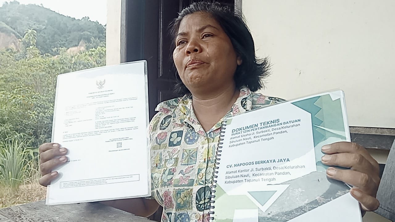 Dituding Ilegal Pemilik CV Napogos di Tapteng Tunjukkan Dokumen Perizinan
