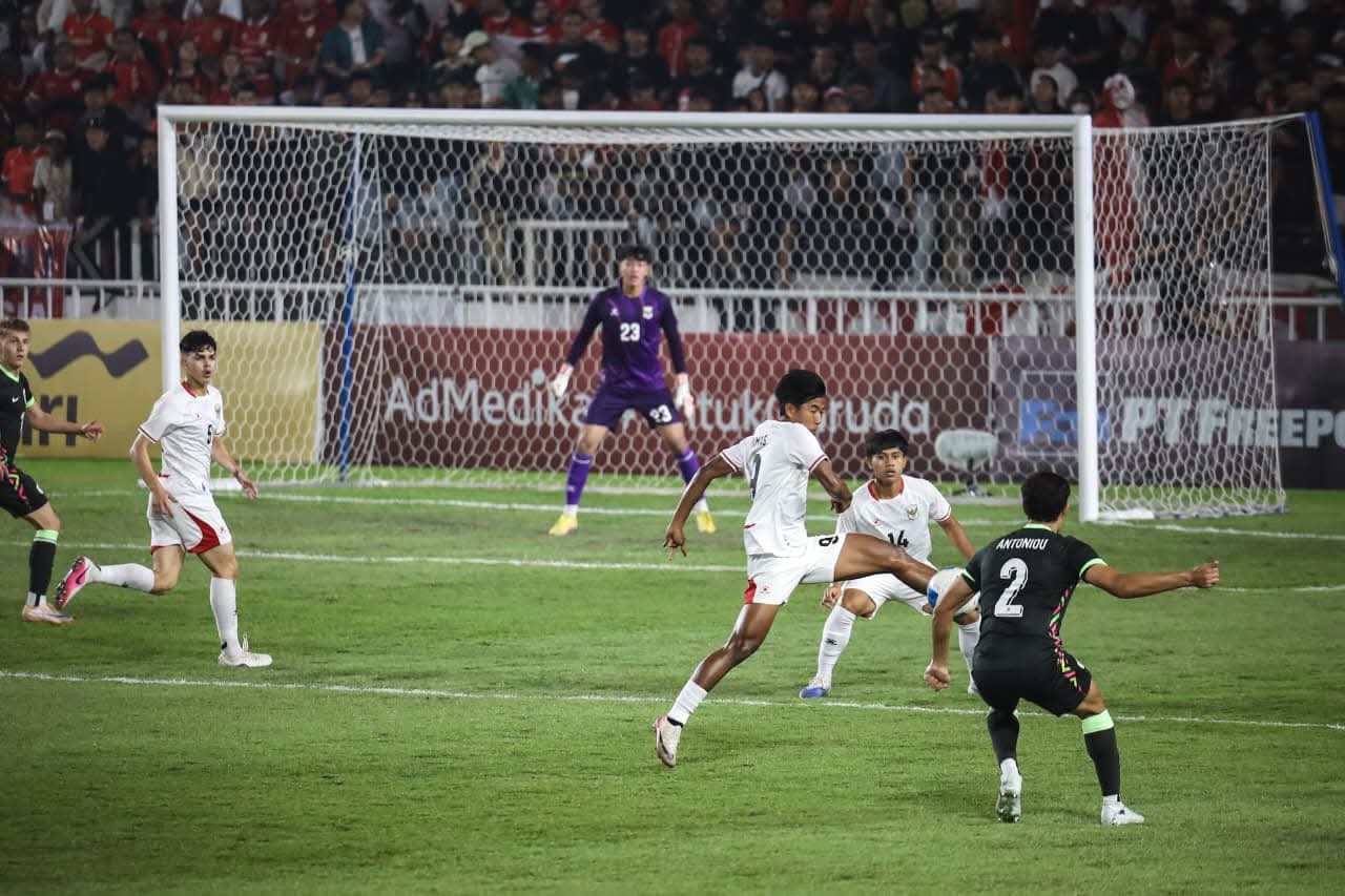 Wali Kota Wesly Saksikan Pertandingan Semifinal Piala AFF U-19 2026 Indonesia vs Australia