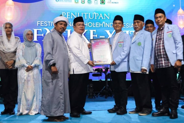 Penutupan FASI Sumut Dimeriahkan Haddad Alwi, Wali Kota Wesly Terima Penghargaan Tokoh Toleransi