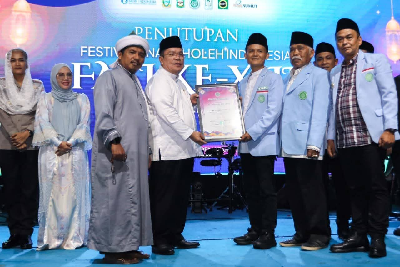 Penutupan FASI Sumut Dimeriahkan Haddad Alwi, Wali Kota Wesly Terima Penghargaan Tokoh Toleransi