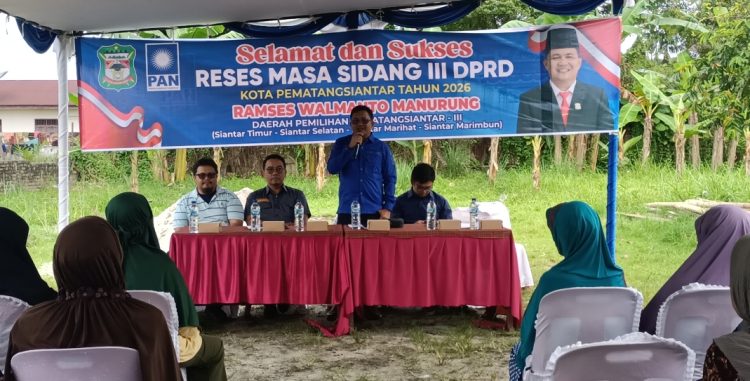 Reses di Melanthon Siregar, Anggota DPRD Ramses Manurung Janji Kawal Aspirasi Masyarakat