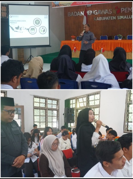 Tingkatkan Pemahaman Demokrasi & Kepemiluan, Bawaslu Simalungun Gelar Pendidikan Pengawas Partisipatif