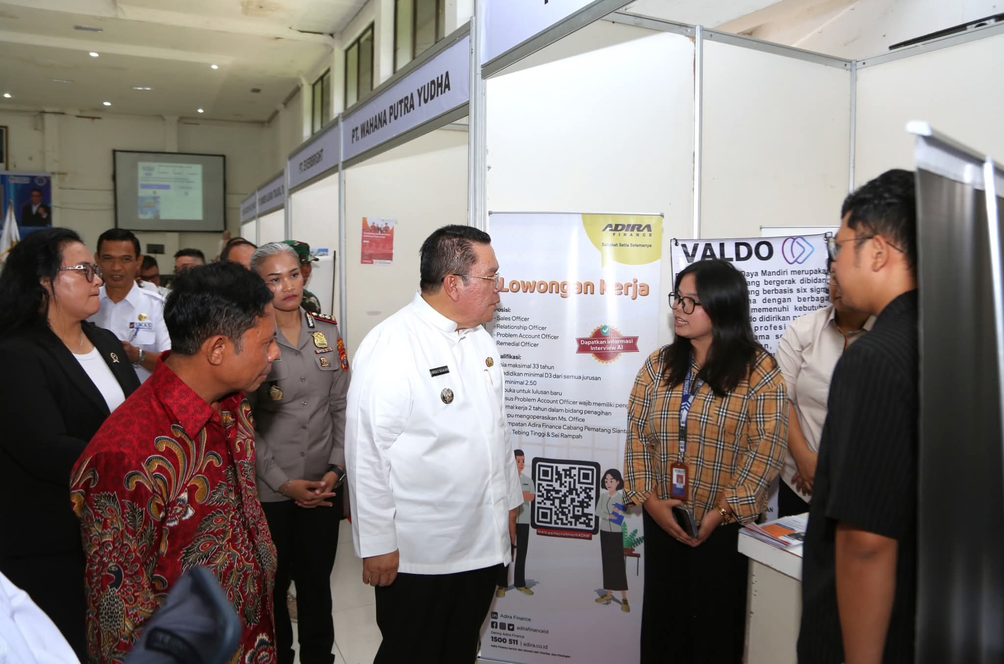 Wali Kota Wesly Sampaikan Job Fair jadi Jembatan Perusahaan dengan Pencari Kerja