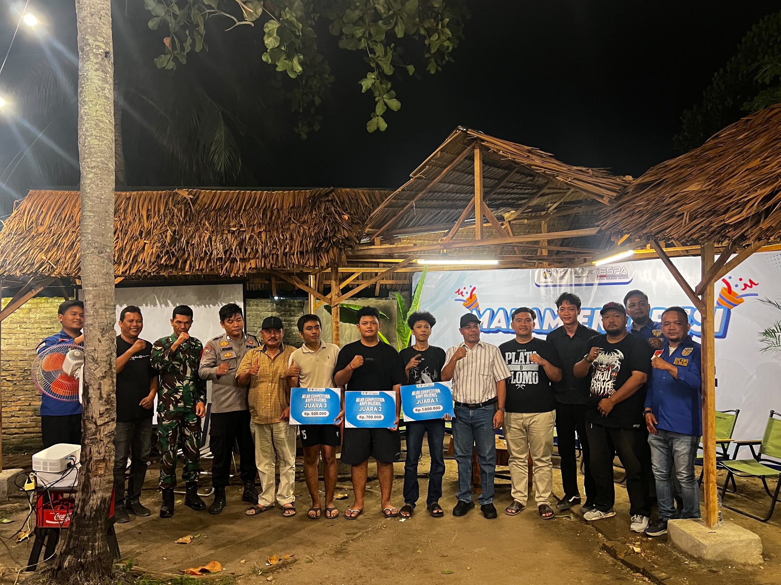 IESPA Tebing Tinggi Dukung Turnamen Mobile Legends DPK KNPI Bajenis, Peter Munthe: Wadah Positif Bagi Talenta Muda