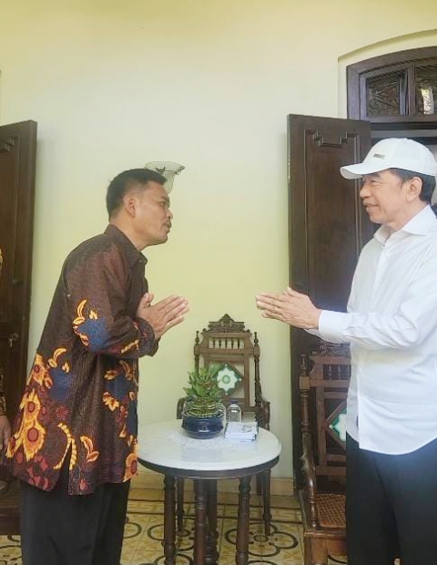 Keturunan Raja Purba Bertemu Joko Widodo di Solo, Dorong Keberlanjutan Pembangunan Infrastruktur di Sumatera