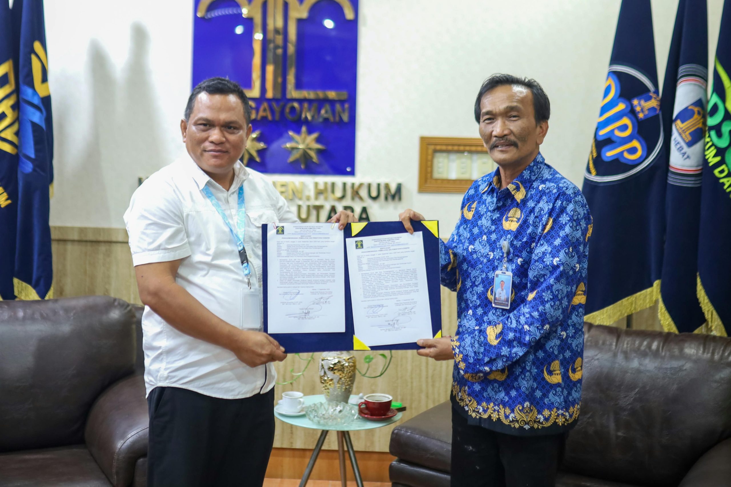 Pemko Pematangsiantar Bersama Kemenkum RI Wilayah Sumut Rapat Harmonisasi Rancangan Perwa tentang Master Plan Kota Cerdas
