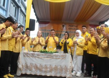 Golkar Pematangsiantar Bagikan 1.000 Paket Sembako, Mangatas Ajak Kader Tetap Solid Menuju Pemilu 2029