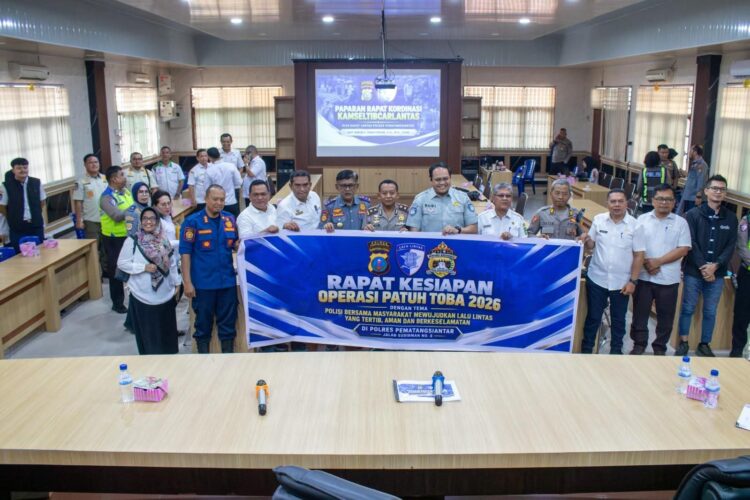 Pemko dan Polres Pematangsiantar Rakor Kesiapan Operasi Patuh dan Pengamanan Operasi Lilin Toba 2026