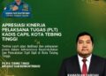 PD IPA Tebing Tinggi Apresiasi Kinerja Plt. Kadis Dukcapil Ramadhan Barqah Pulungan