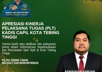 PD IPA Tebing Tinggi Apresiasi Kinerja Plt. Kadis Dukcapil Ramadhan Barqah Pulungan