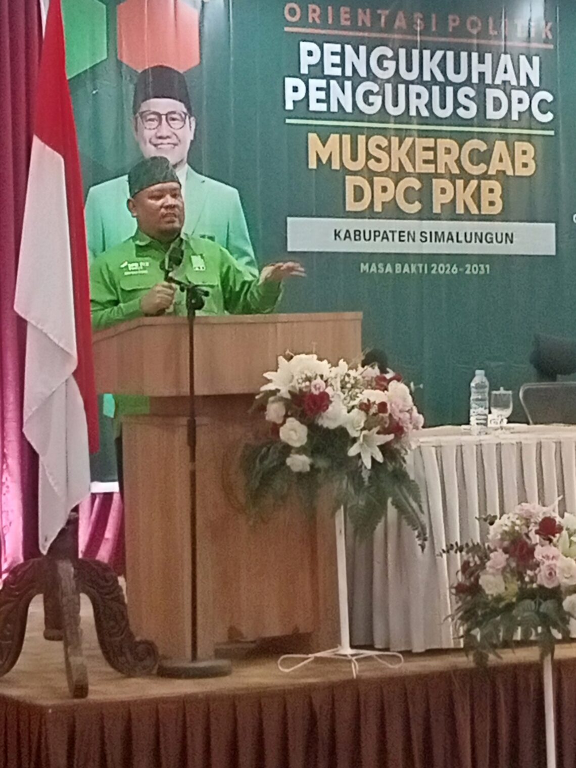 Pengurus Cabang Partai PKB Kabupaten Simalungun Dikukuhkan : Abdul Muin Pulungan, S Sos., M.Si Terima Mandat Ketua