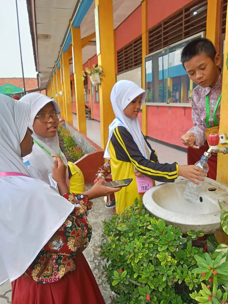 Percobaan pengukuran pemborosan Air