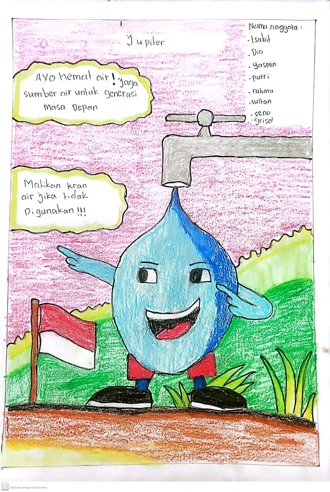 Poster Peduli Air