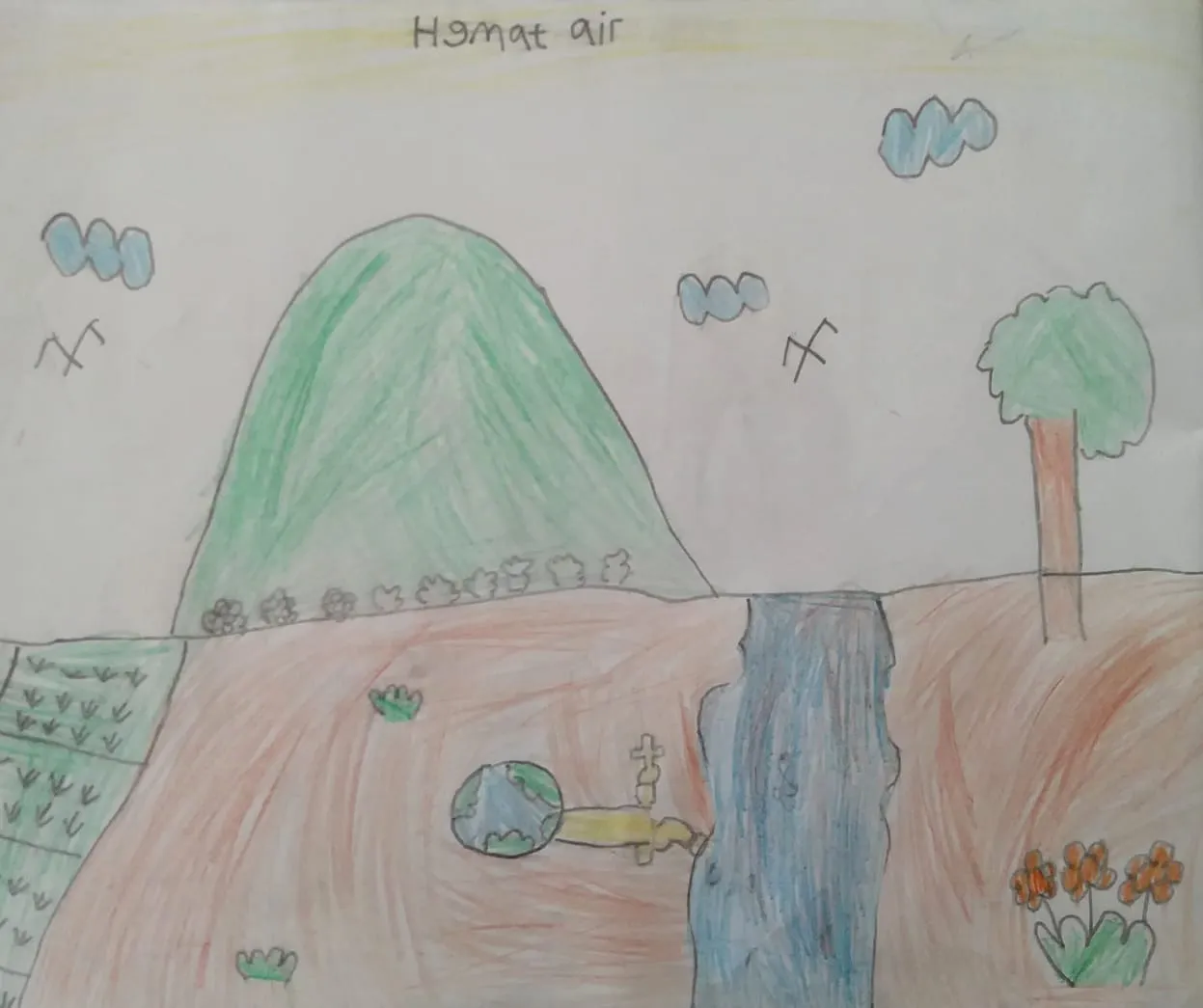 Poster Hemat Air