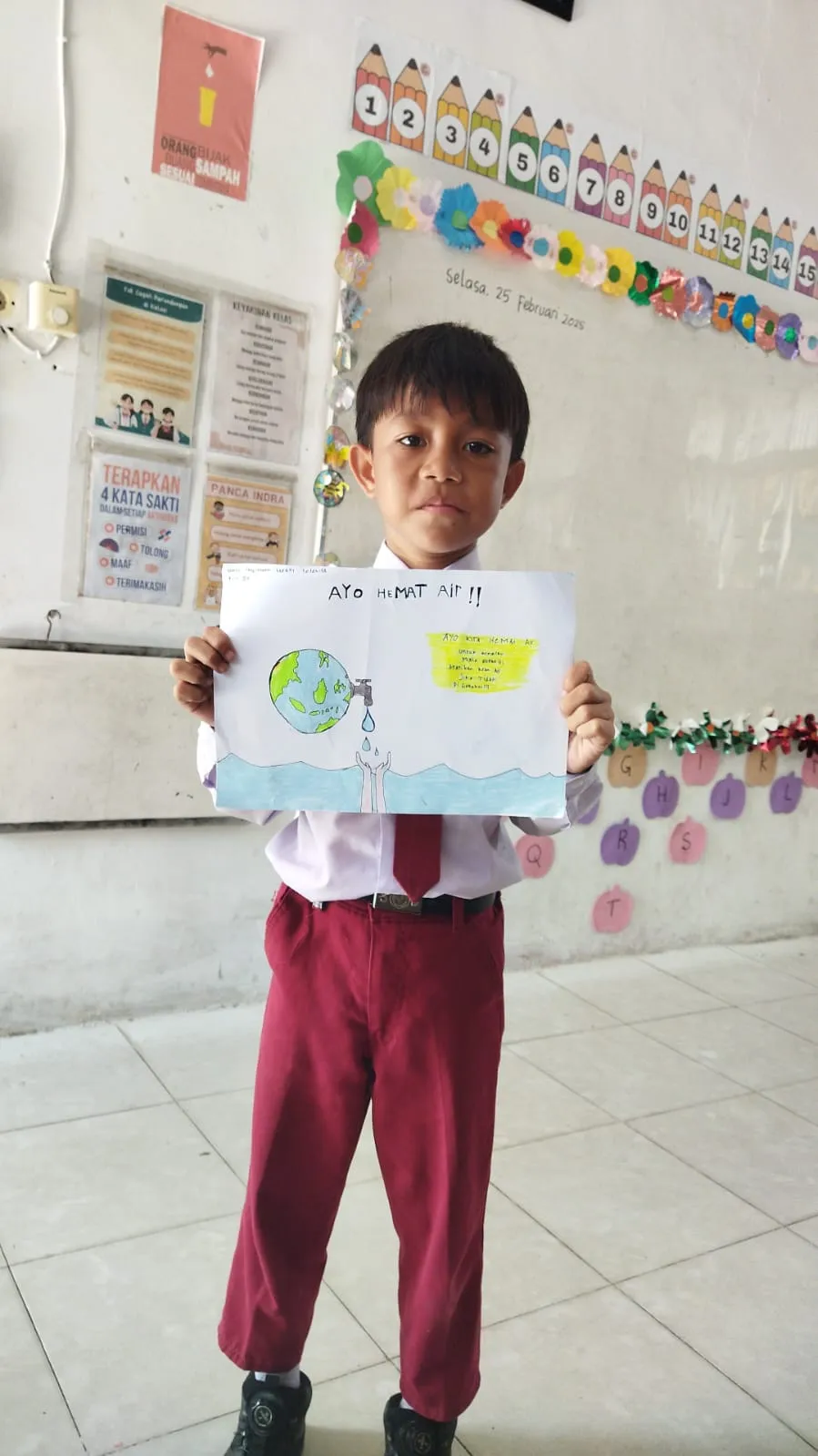Poster Mengnghemat air