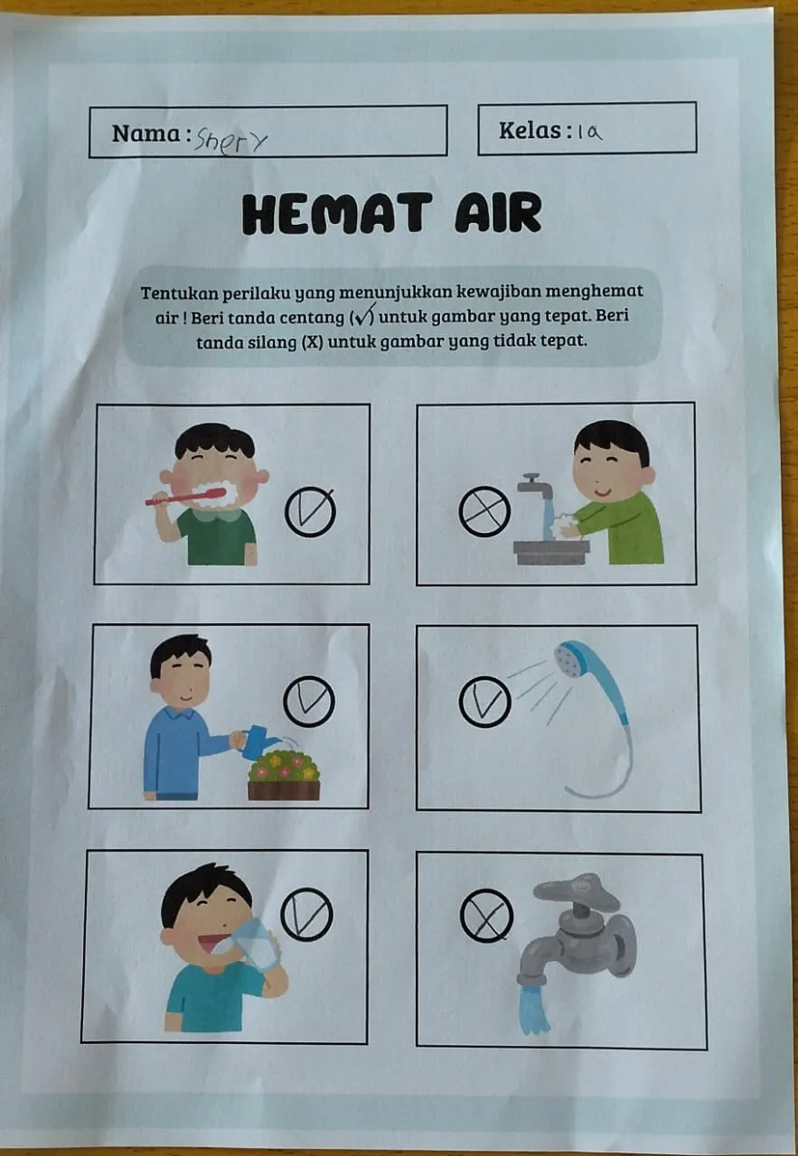 Kegiatan hemat air