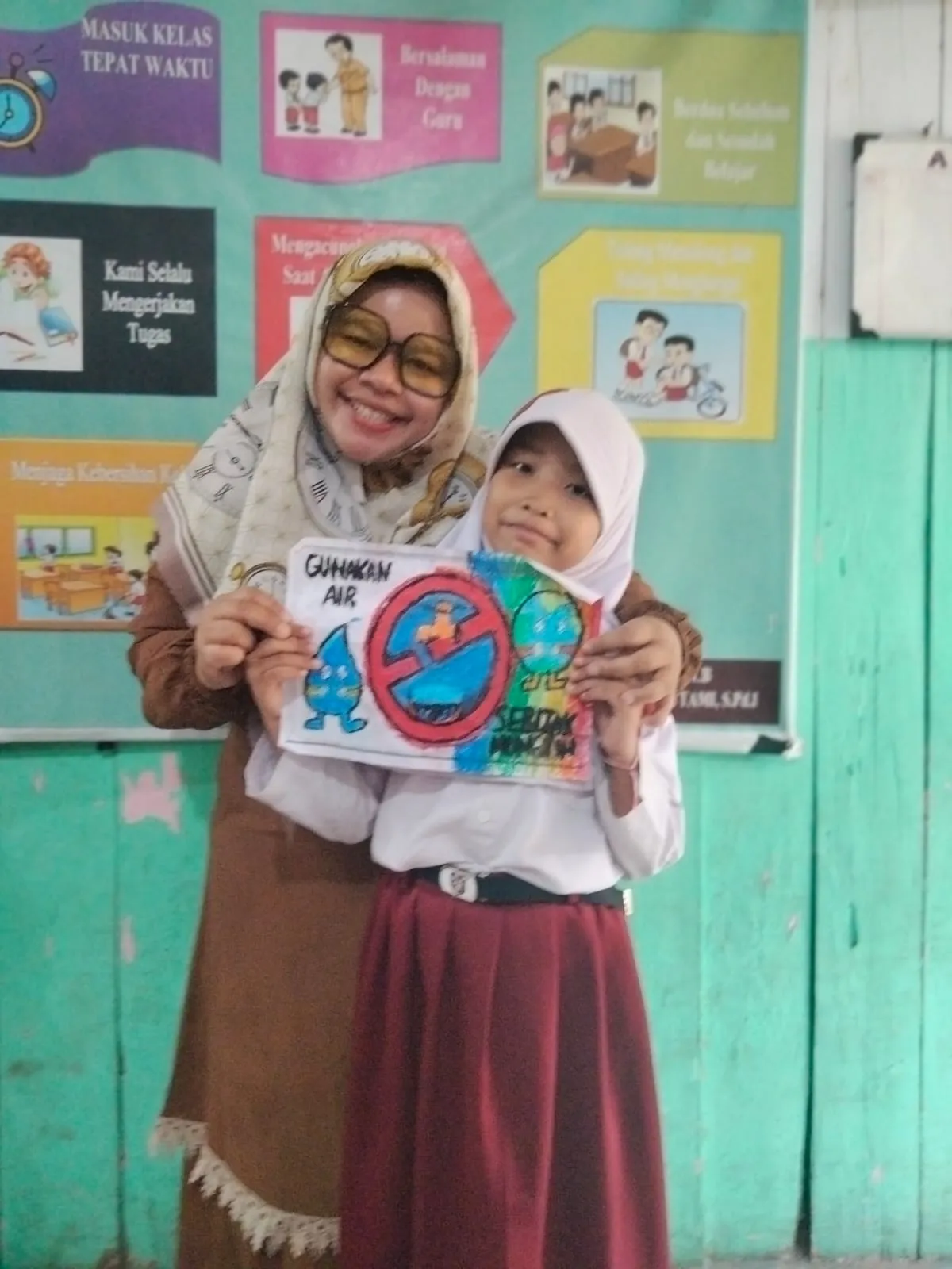 Semangat menghemat Air