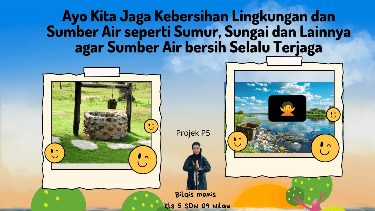 Poster Menjaga Sumber Air