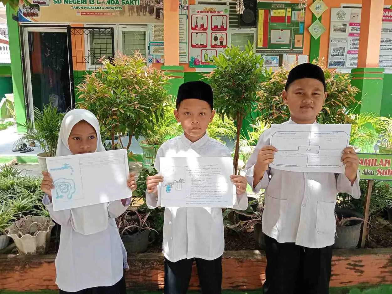 Mengisi LKPD