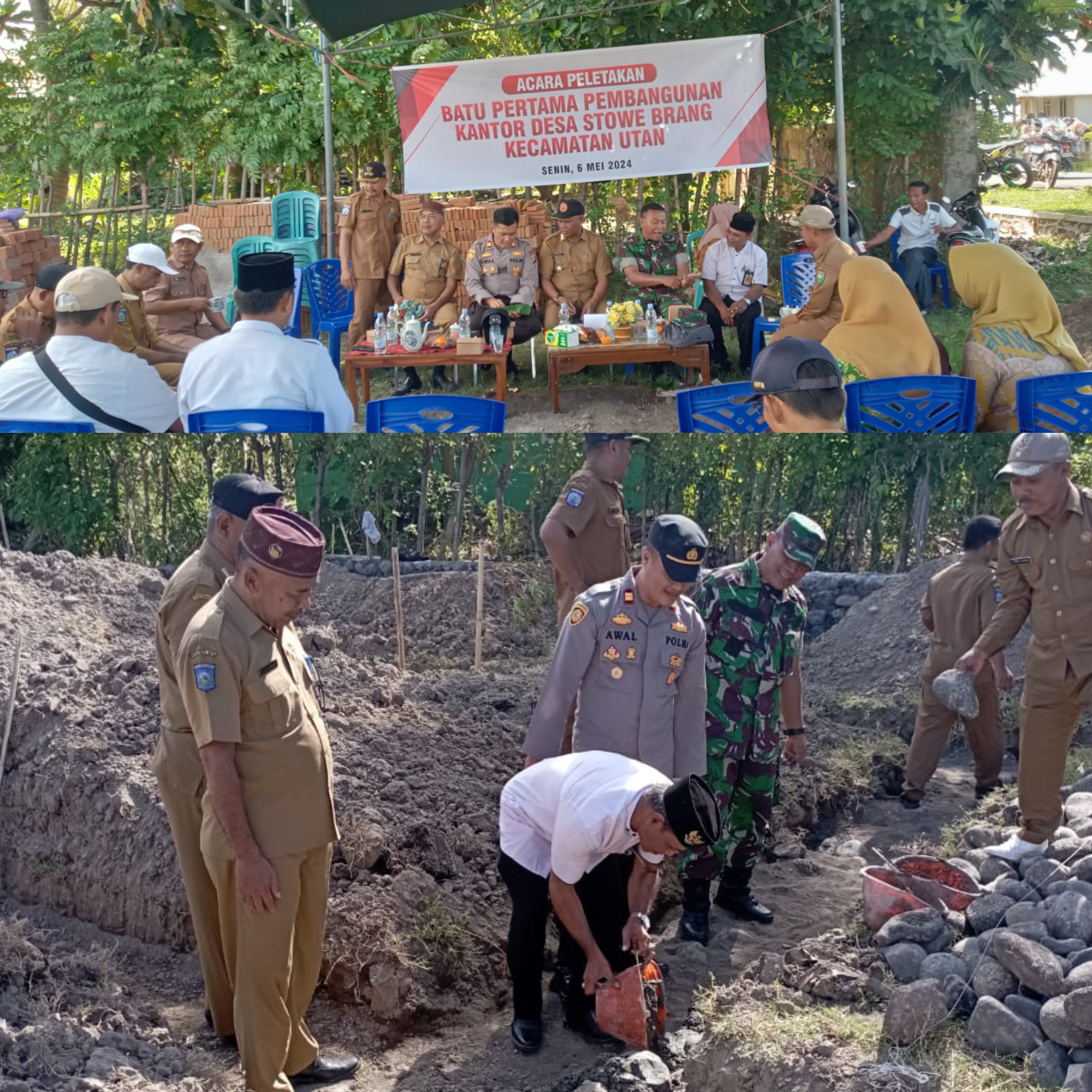 camat-utan-resmikan-peletakan-batu-pertama-pembangunan-kantor-desa-stowe-brang