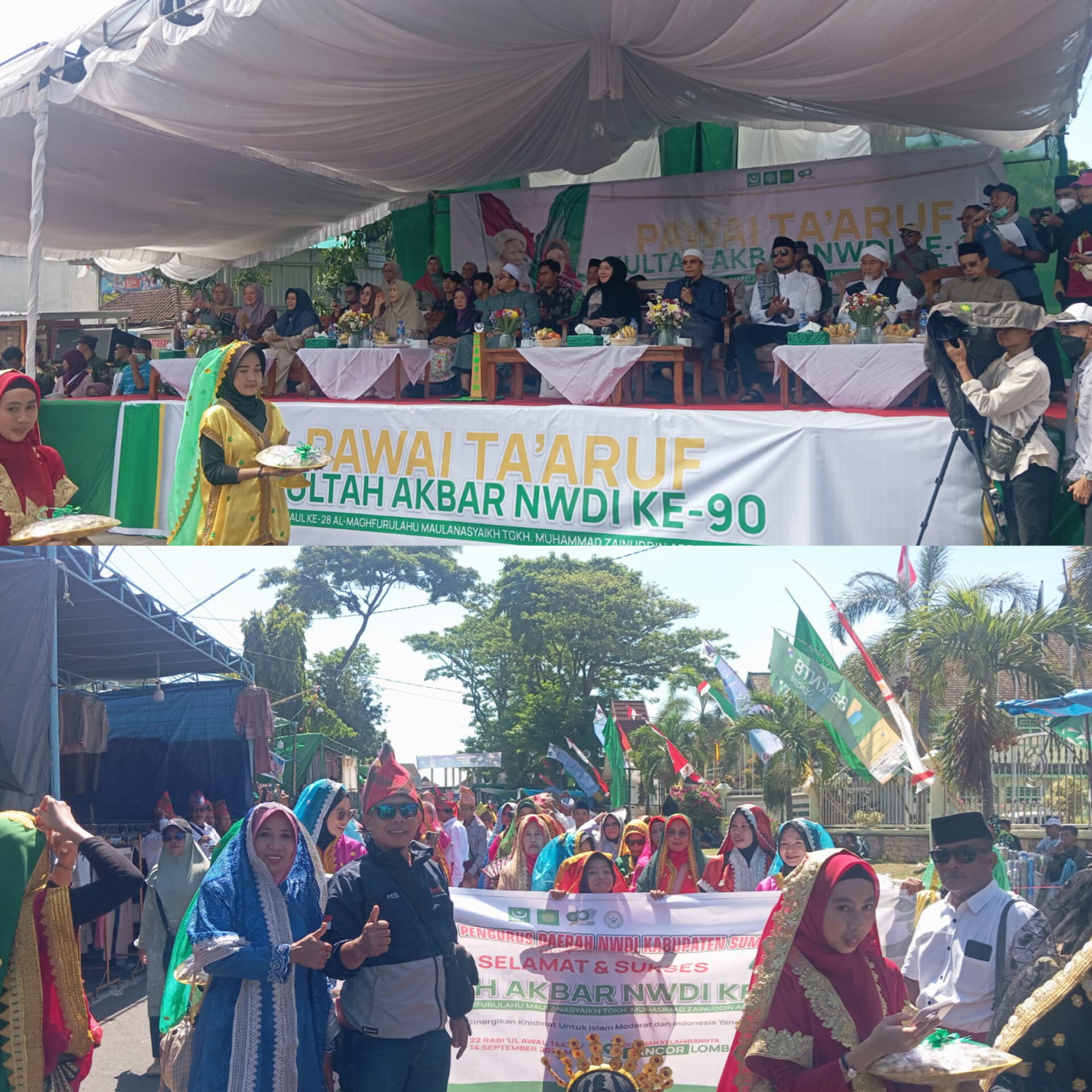 disambut-tgb-puluhan-ribu-jamaah-dari-berbagai-daerah-ikuti-pawai-hultah-nwdi-ke-90-di-pancor