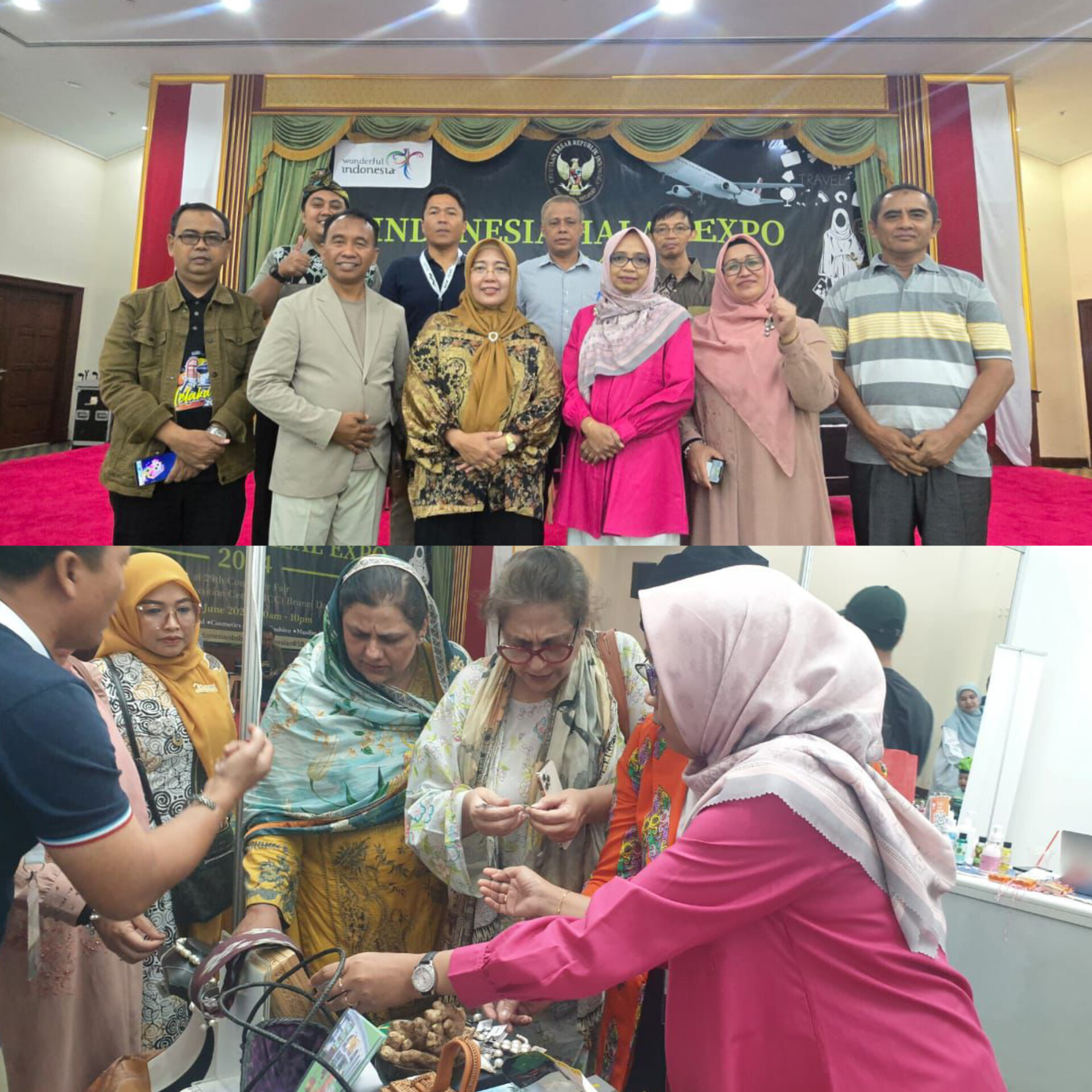 kolaborasi-bank-ntb-syariah-kadisdag-ntb-mall-hadiri-indonesia-halal-expo-di-brunei-darussalam