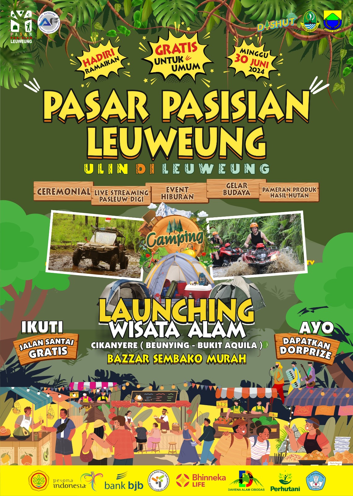 pasar-leuweung-menandai-pembukaan-kawasan-wisata-alam-cikanyere-bukit-aquila-cianjur