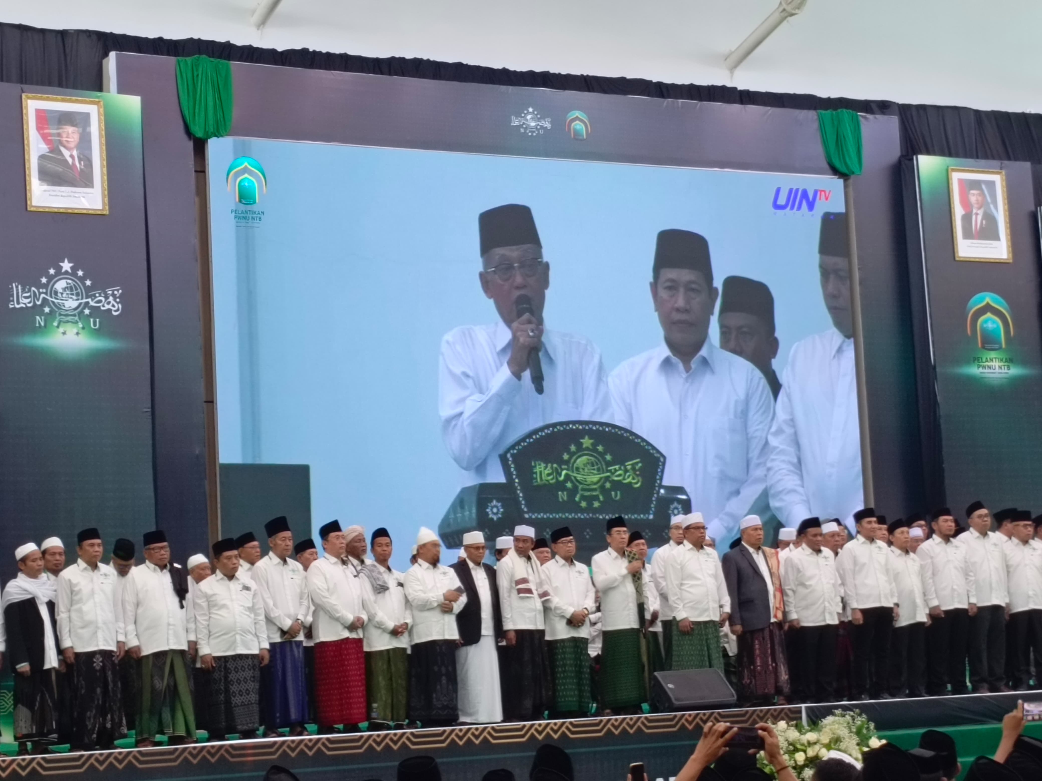 pwnu-ntb-dilantik-ketum-pbnu-nu-punya-tangggung-jawab-menjaga-nkri