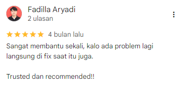 Testimoni Google Review