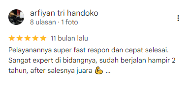 Testimoni Google Review